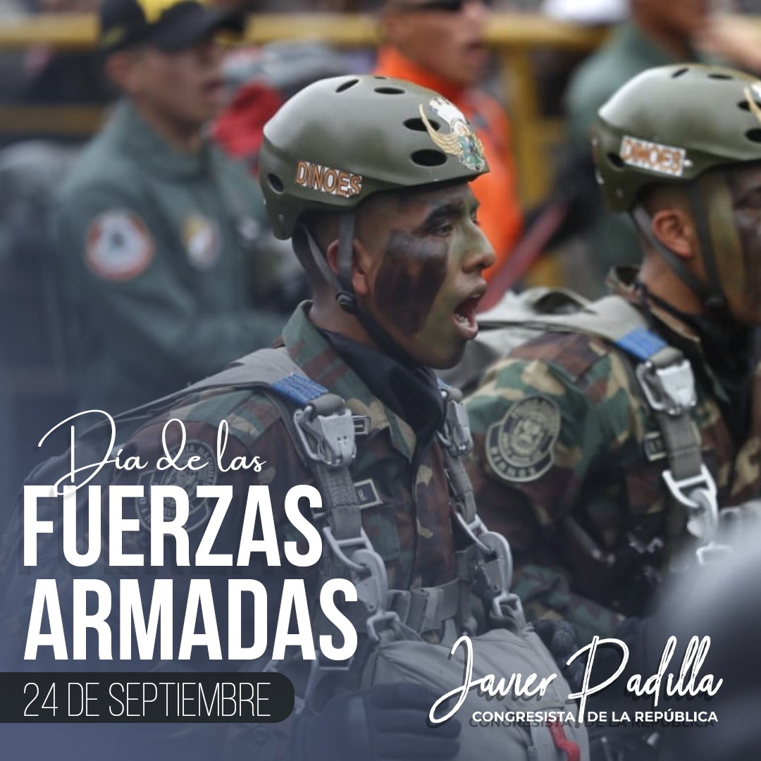 javierpadilla's tweet photo. 📌🇵🇪👏👏UN ESPECIAL RECONOCIMIENTO Y AGRADECIMIENTO A NUESTRAS FUERZAS ARMADAS: Que mantienen y garantizan nuestra SOBERANÍA, el ORDEN, la PAZ y la SEGURIDAD.
¡Que vivan las Fuerzas Armadas del Perú!! 🇵🇪
#DiaDeLasFuerzasArmadas
#24Set #CongresoDeLaRepublica https://t.co/BScZR292fS
