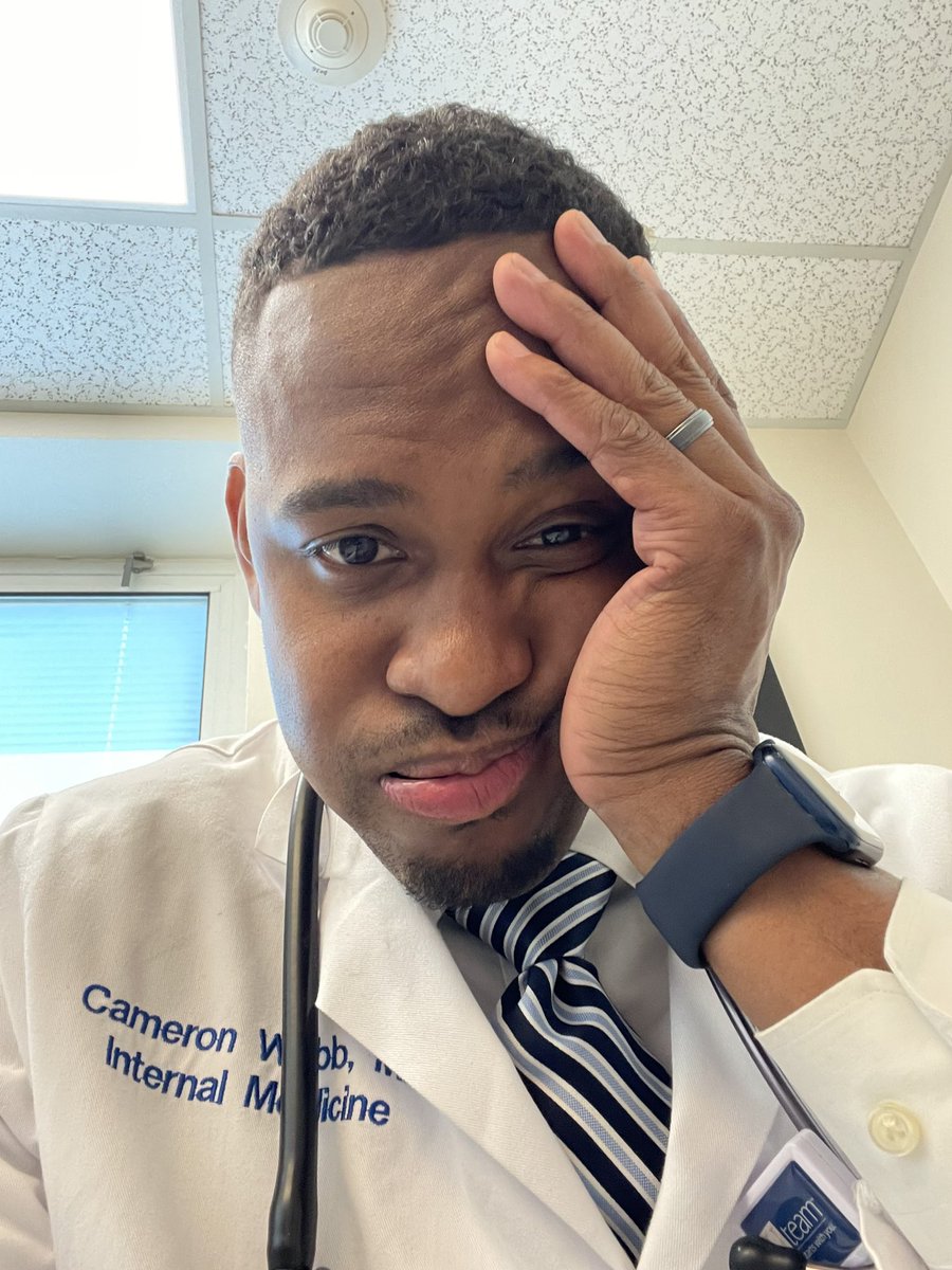 I walk in your room &amp; introduce myself
examine your ankle
offer my clinical impression/plan
even describe the pathophysiology…

You ask—sincerely—how I BOTH work in the kitchen…&amp; w/Dr. “X”

Always 🤯 by the fierce &amp; mind-bending loyalty ppl can have to stereotypes!
#AnotherOne