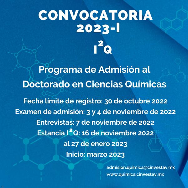 ¿Te interesa estudiar un doctorado en ciencias químicas? En el <a href="/Cinvestav/">Cinvestav</a> lo puedes hacer, la convocatoria ya está abierta.