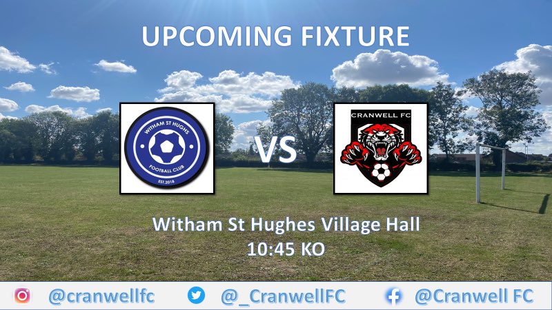 After two weeks without a league match we are back in the league against Witham FC Reserves. A strong performance in pre season saw us come out as winners on the day but a cagey start to the season leaves the blue and white army at the bottom of the table. Big bounce back needed.