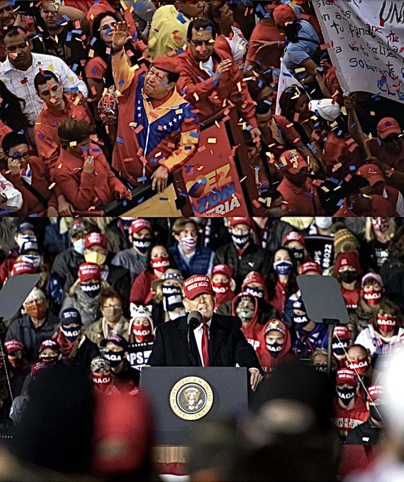 One of the few truths that holds across the entire spectrum of world politics: Anyone whose supporters wear red hats is an asshole.