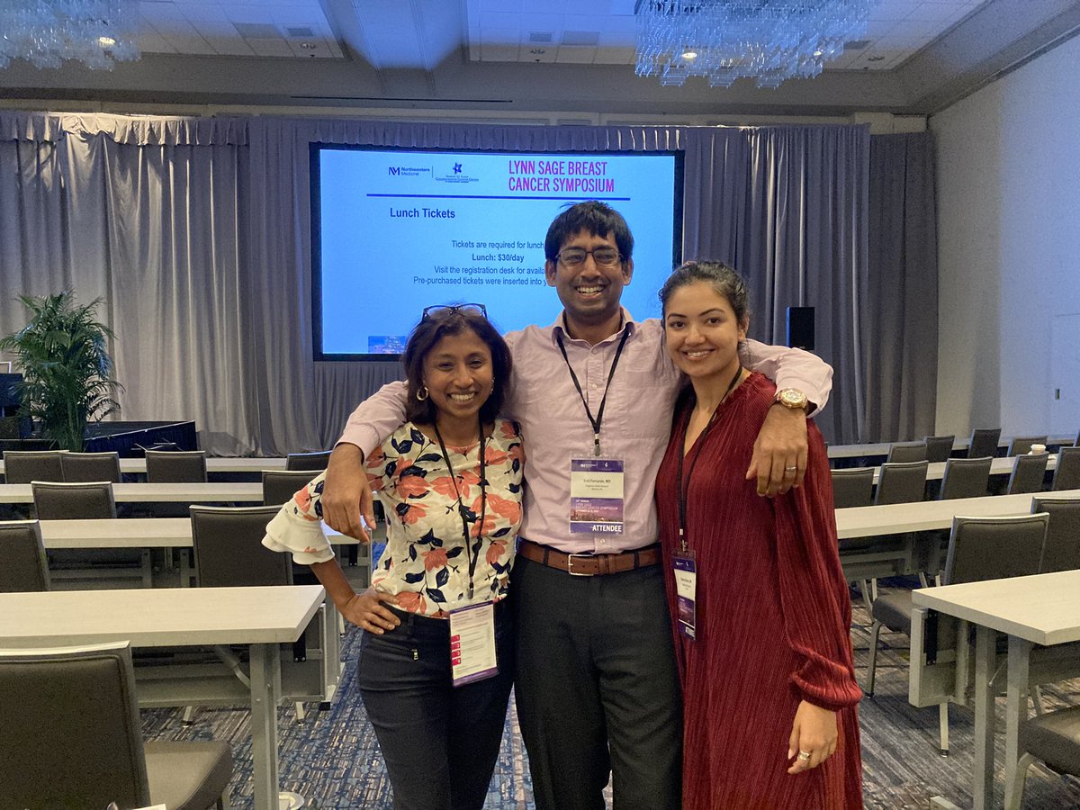 EmilJFernando's tweet photo. @AHNtoday surgeons and medical oncologists getting smarter by the day at the @lynnsage breast cancer conference! @LurieCancer #lsbc22 https://t.co/cNddN4qK2F