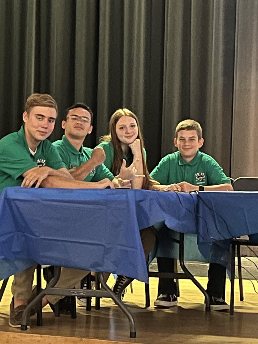 mc_jmcguire's tweet photo. Our GHS NJROTC Academic team competed in their first Brain Brawl of the season at Gaither today. Team 1 placed 4th and Team 2 placed 16th of 32 teams. Team 1 qualified for the State Championships. Way to go BUCS! ⁦@gulfhighschool⁩ https://t.co/38z9ebqvZZ