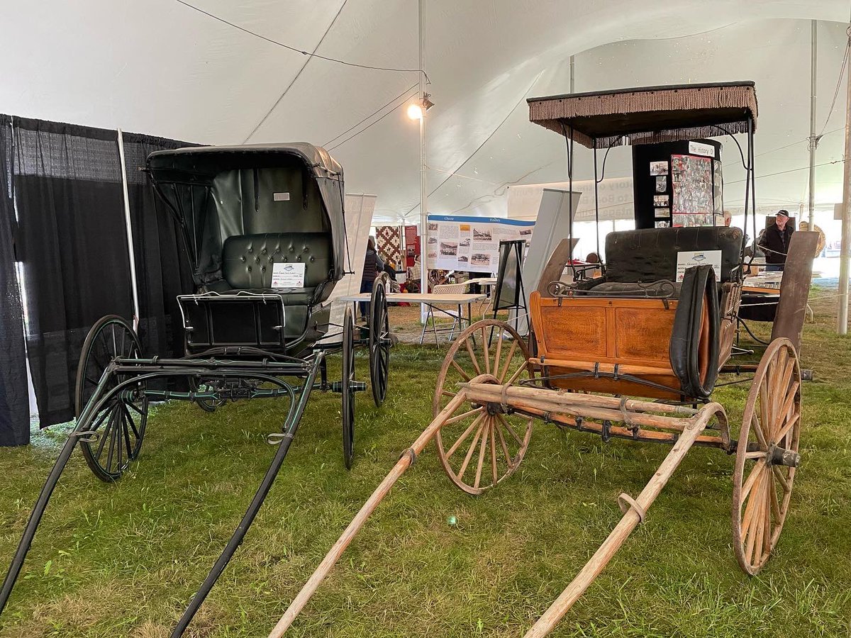 JKendrickAuthor's tweet photo. That’s a wrap!
A few more interesting things from this week’s International Plowing Match in Kemptville Ontario.
#ipm2022 #ipm2022antiques #oldwagon #oldbuggy #oldvehicles #localheritage #rurallife #localhistory #funtimes #volunteer #easternontario https://t.co/tnzu8v9y5b