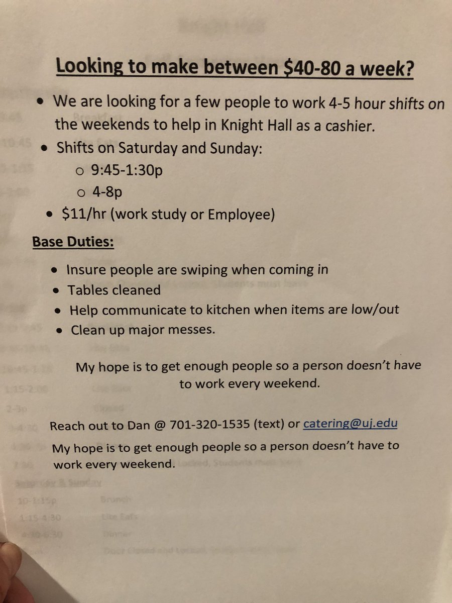 UJ Dining tweet media
