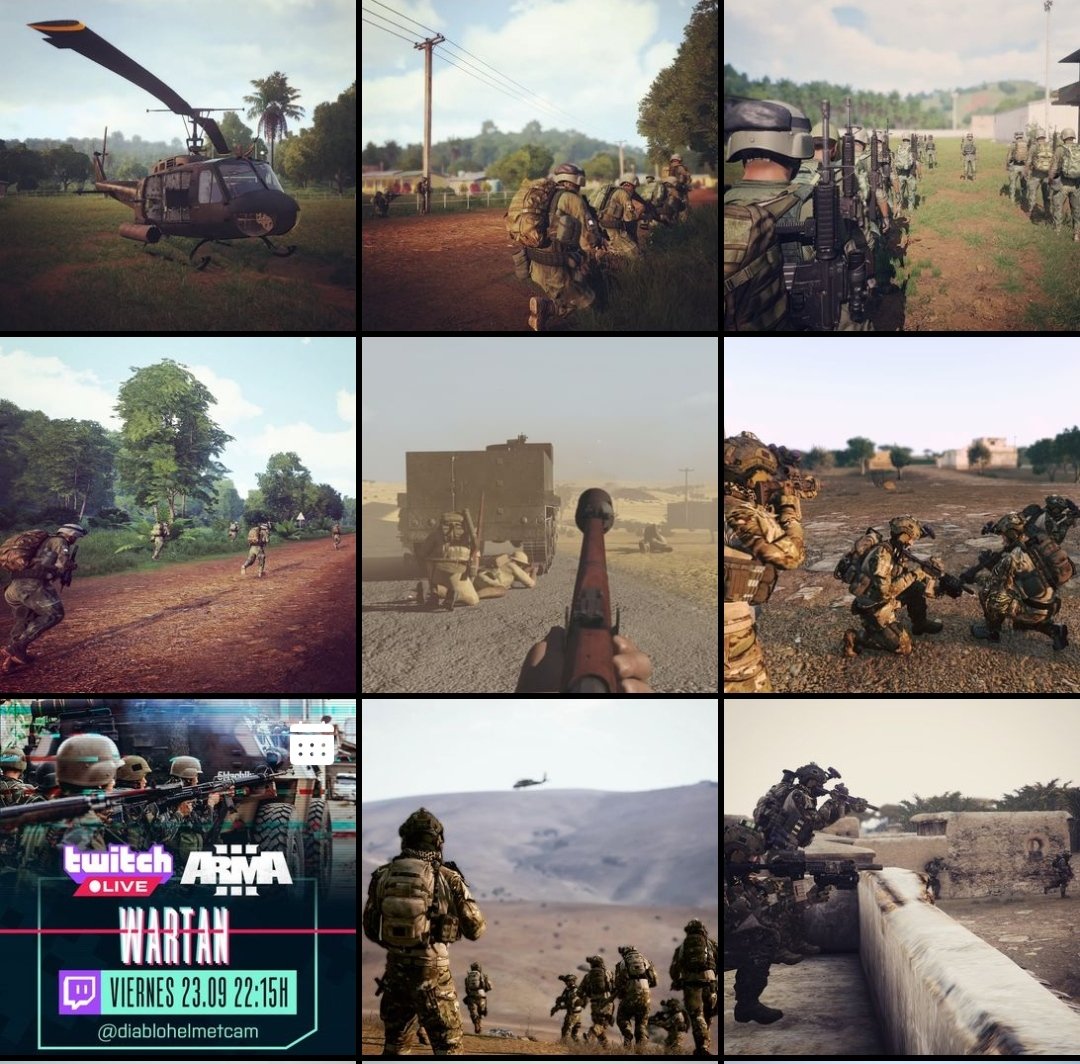DiabloHelmetcam's tweet photo. 🤘👹 "This is WAR" 
#Arma3 #milsim @ArmaPlatform #arma3screenshots #VirtualPhotography #streaming #SupportSmallerStreamers
➡️ https://t.co/2dTP9OwG2j
➡️ https://t.co/4tU4BNyUIo
➡️ https://t.co/v5SSFdkL50 https://t.co/K4ZMGJcG2h