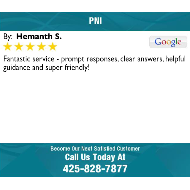 PNWInsurance's tweet photo. ⭐⭐⭐⭐⭐: Hemanth S. "Fantastic service - prompt responses, clear answers, helpful guidance and super friendly!" https://t.co/b5eUEMfIip