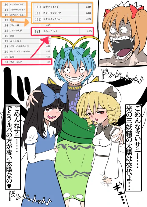 人気投票で光の三妖精解散の危機!? 