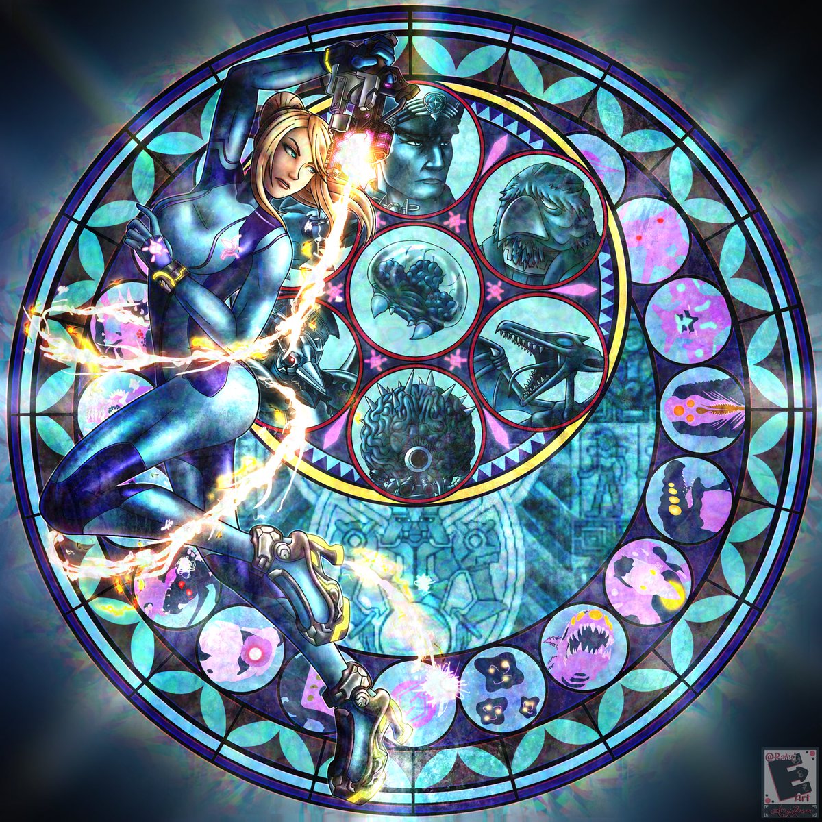 Day ✨20✨ of me drawing every #SmashBrosUltimate characters’ hearts

Today we will be diving into the heart of fighter #29: Zero Suit Samus!
#Fanart