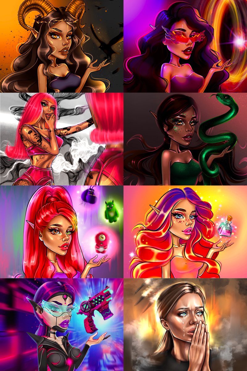 OMG😍 I was just about to go to sleep when I saw that Soliania was SOLD!🙀 I'm so happy, I'm speechless! Of course, the dream is gone😂 Thank U, <a href="/neosofter/">Neosofter</a> , for the smile on my face❤️ I'll sleep in my next life😹 I'm going to draw🌈 Now only 7 of the 38 artworks are available✨