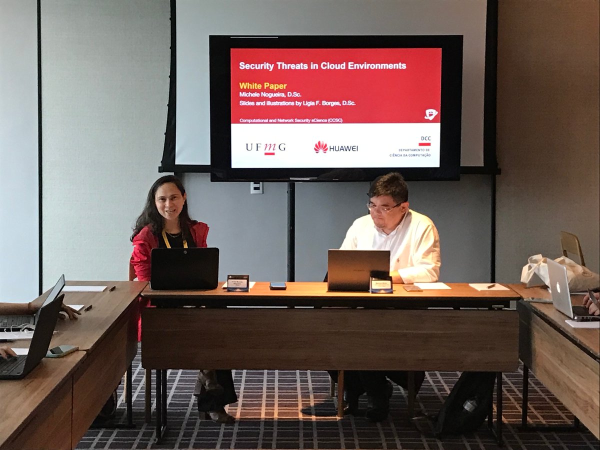 ccsc_research's tweet photo. Promovendo a cultura pró-ativa de cibersegurança para a América Latina. Esta foi mais uma ação no escopo do projeto de extensão conjunto entre o @dcc_ufmg  e a @Huawei para a Disseminação do Conhecimento Técnico-Científico e Promoção da Cibersegurança. https://t.co/YSEo1UVtdd