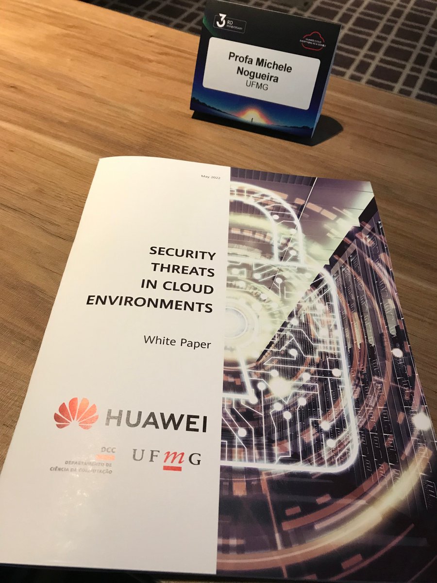 ccsc_research's tweet photo. Promovendo a cultura pró-ativa de cibersegurança para a América Latina. Esta foi mais uma ação no escopo do projeto de extensão conjunto entre o @dcc_ufmg  e a @Huawei para a Disseminação do Conhecimento Técnico-Científico e Promoção da Cibersegurança. https://t.co/YSEo1UVtdd