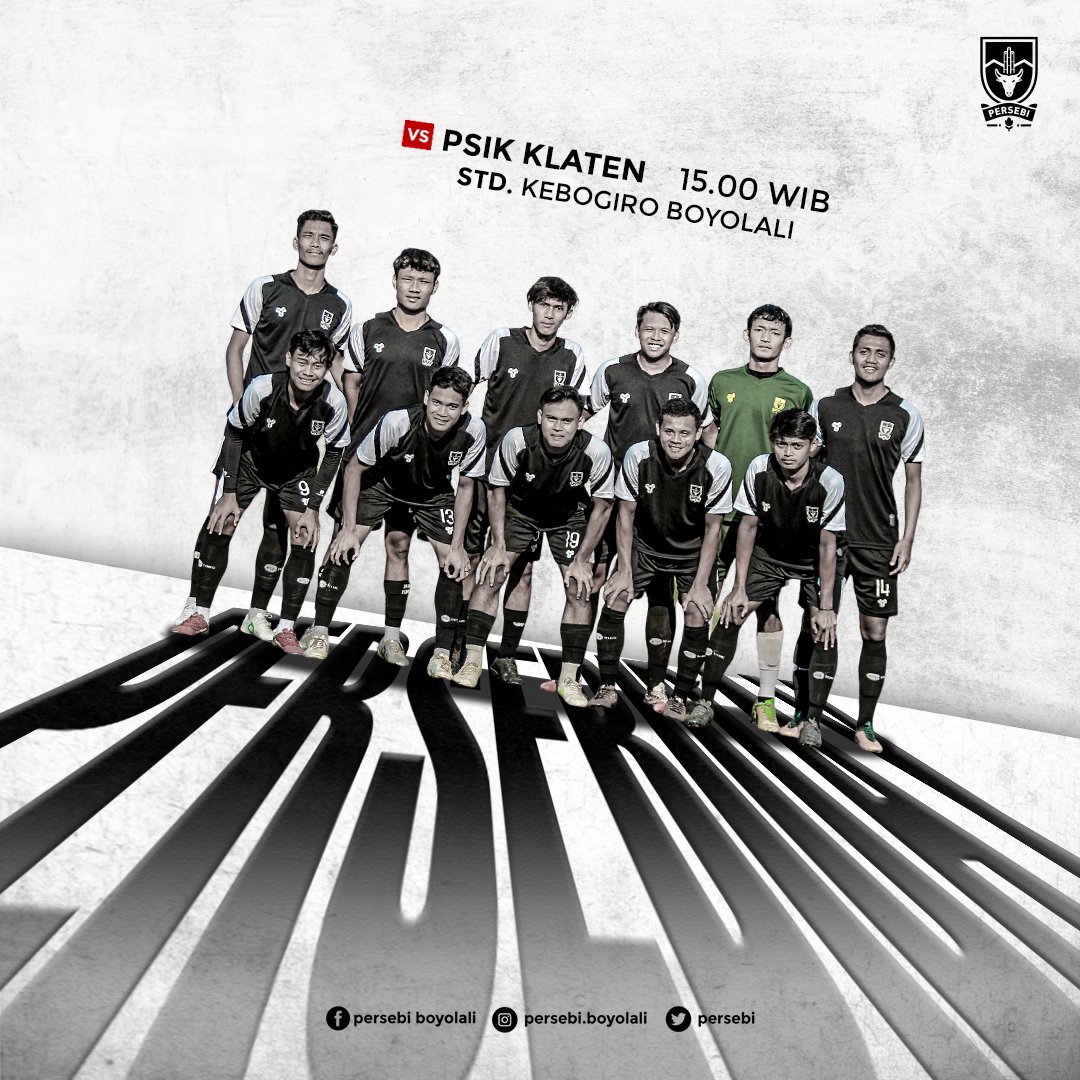 persebi's tweet photo. ๐ฃ๐ฒ๐ฟ๐๐ฒ๐ฏ๐ถ ๐๐ฎ๐ โ
Mari kita mulai pertandingan pertama Liga 3 Jateng 2022 dengan penuh semangat dan keyakinan.
Berjuang untuk nama Kabupaten Boyolali !!
#PersebiDay #PersebiBisa #PersebiBoyolali #LaskarPandanarang https://t.co/DBxwiL6qaQ