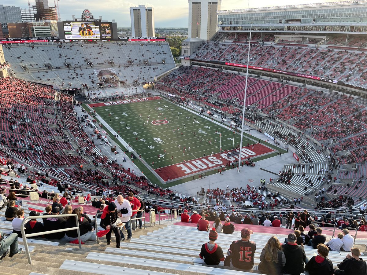 Let’s go Buckeyes!  Birthday Blackout game. #55yearsyoung