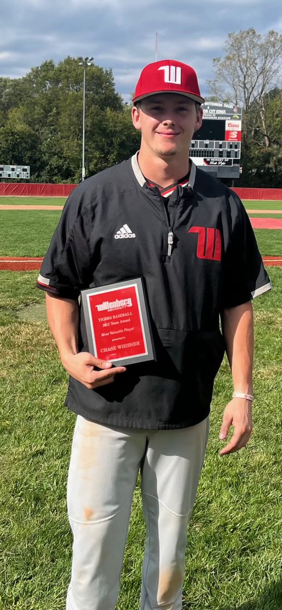 Huge shout to alumni, <a href="/Chase_Whisner/">Chase Whisner</a>, for receiving the 2022 Team MVP Award from @wittbaseball