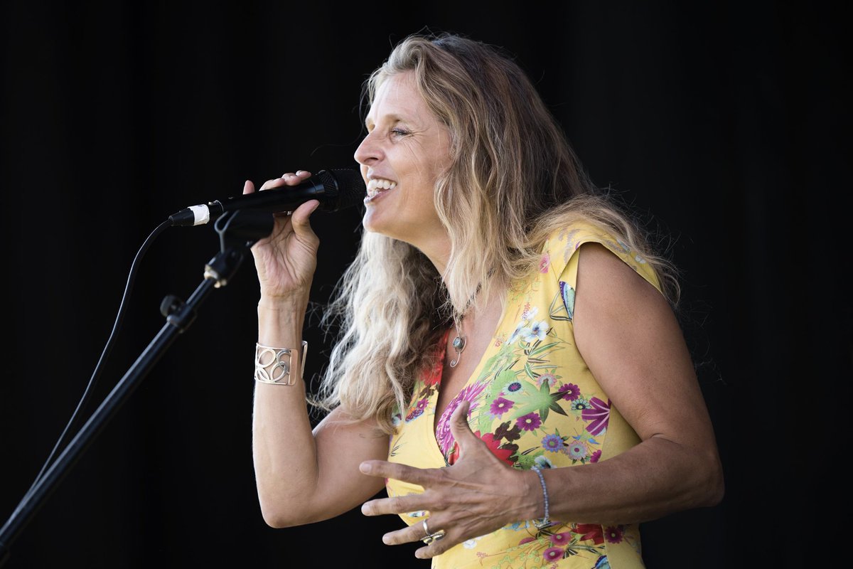 MontereyJazz's tweet photo. We're up and dancing all across the festival! 
@FleurineMusic and @SalsGreenhouse brought some amazing energy earlier in the day 🎶 https://t.co/gZlRQW7IqN