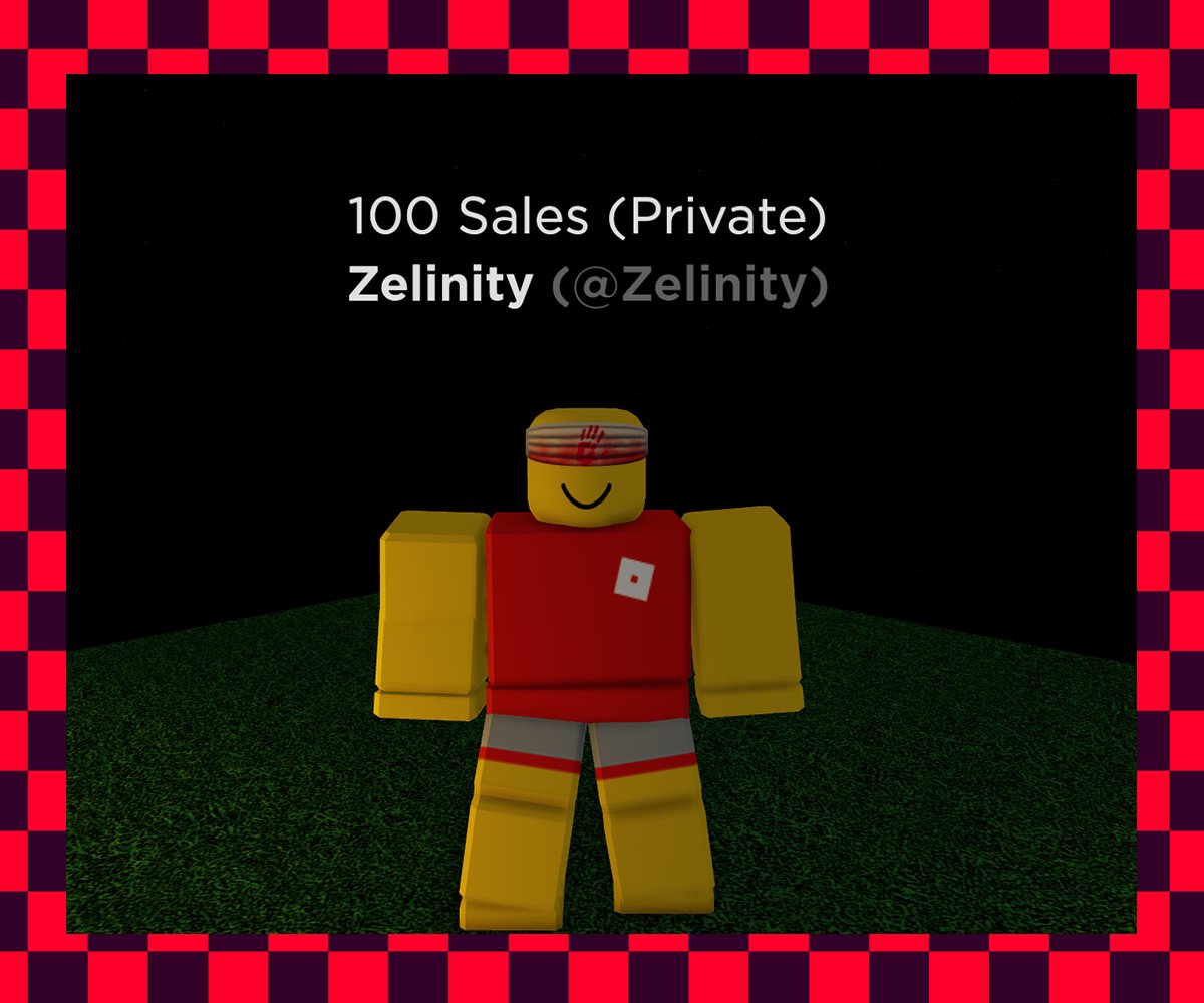 Thank you so much for 100 Sales!
This is just the beginning :)
#Roblox #RobloxDev #RobloxUGC #UGCConcept
