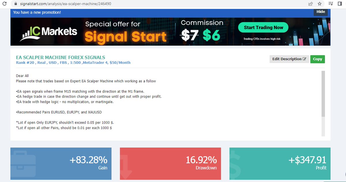 yousseifgalal's tweet photo. 🎲 رابط الحساب للمتابعة علي Signal Start 👇
⚙️ https://t.co/fVPvkfAqR7
#forextrading #forexsignals #XAUUSD_Trading #copytradingservice #copy #algotrading #signalstart #mql5 #CopyTrading #COPYTRADE #copytrademalaysia #copytradingforex https://t.co/MOTYhr2a6D