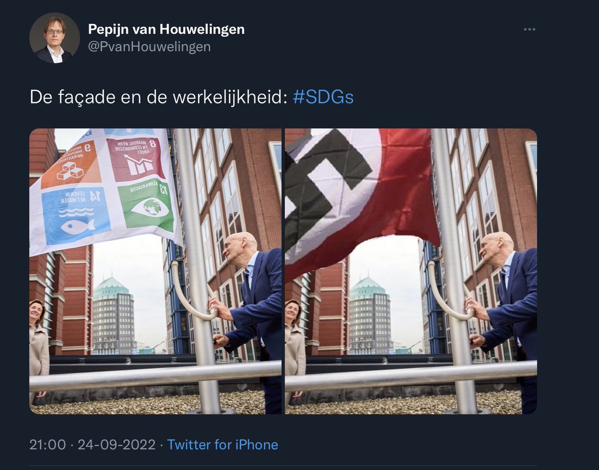 starbuck68's tweet photo. een tweet van een 2e kamerlid in Nederland

Gerapporteerd…uiteraard

Politiek vermijd ik op twitter zoveel mogelijk..mijn excuses dan ook voor deze tweet….maar een volksvertegenwoordiger die dit tweet…dat gaat voor mij alle grenzen over…en dat mag/moet iedereen weten https://t.co/lGAJsn97Ck