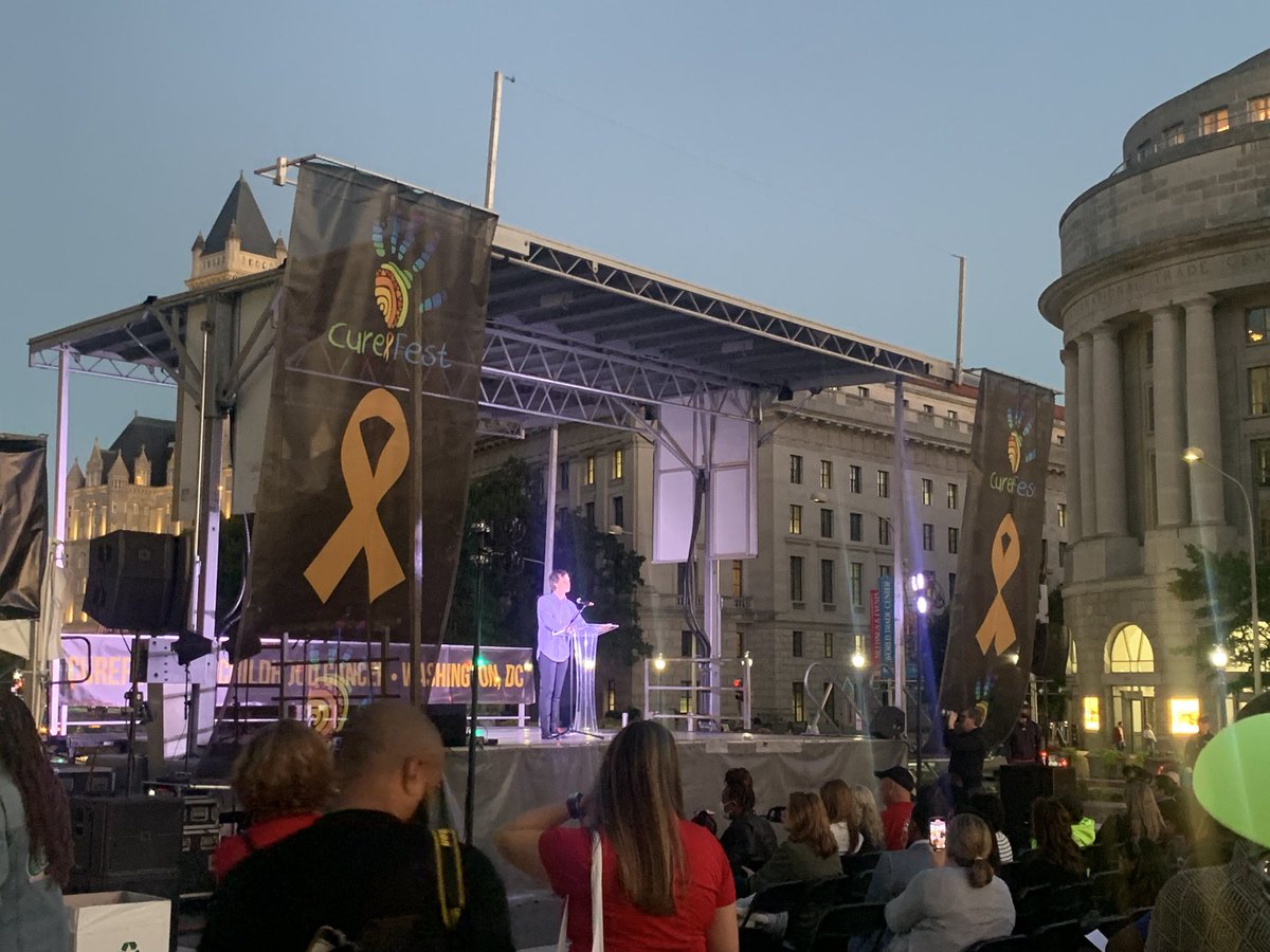 Reed Jobs speaking at nation Capital in support of finding a cure for DIPG