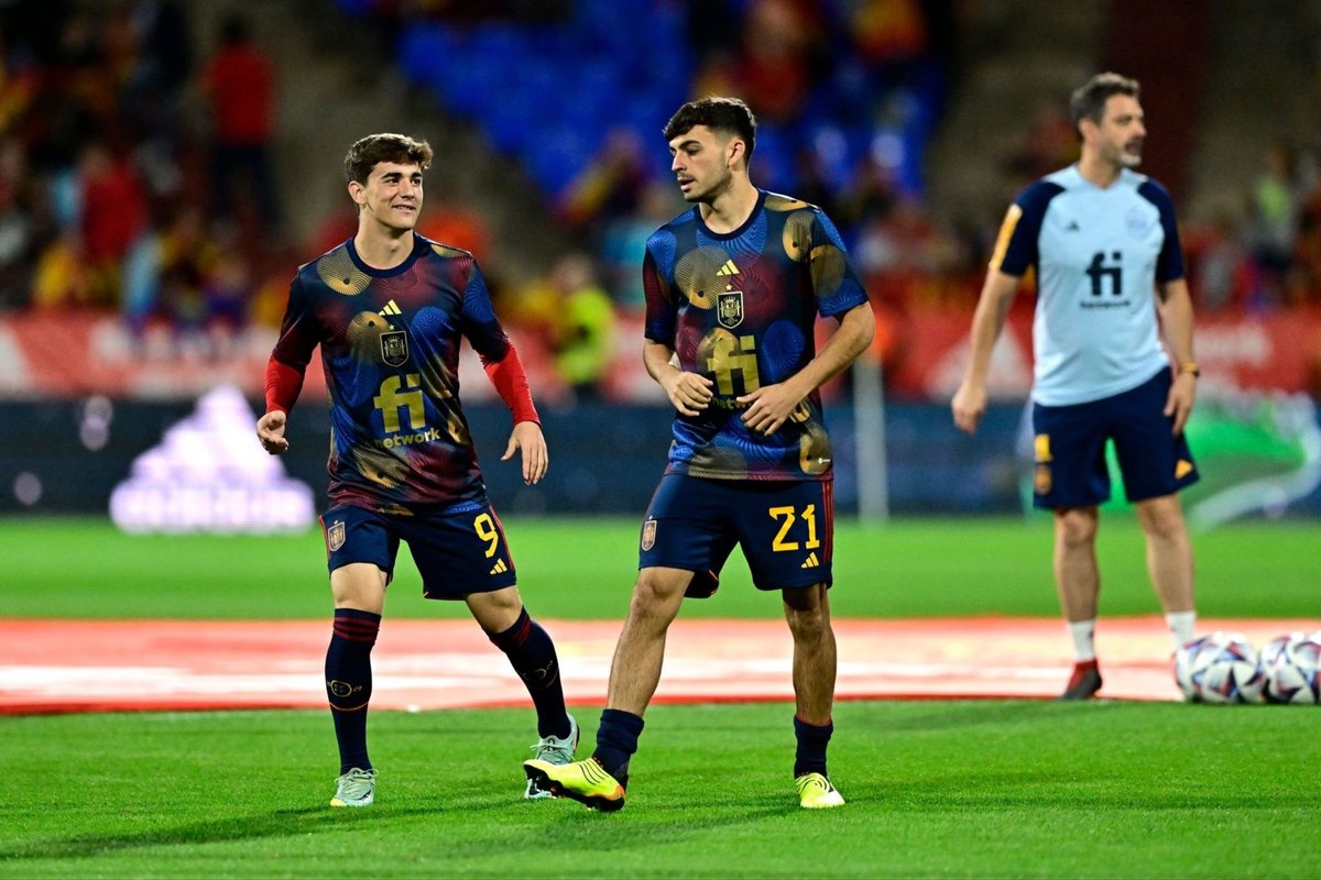 iCule8_'s tweet image. 💎 Pedri &amp;amp; Gavi 💎 #SPASWI