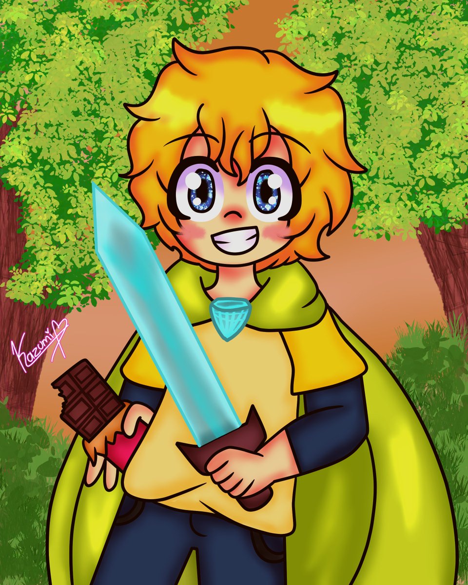 Kazumi27s's tweet photo. ✨💕Mi participación para el concurso de @121korynito 💕✨
🍫💛✨Un Mike humano, me diverti mucho dibujandolo✨💛🍫 
.
.
💖Espero que les guste UwU💖
.
.
#Mikehumano #CoMPaS https://t.co/iv0TSYTySG
