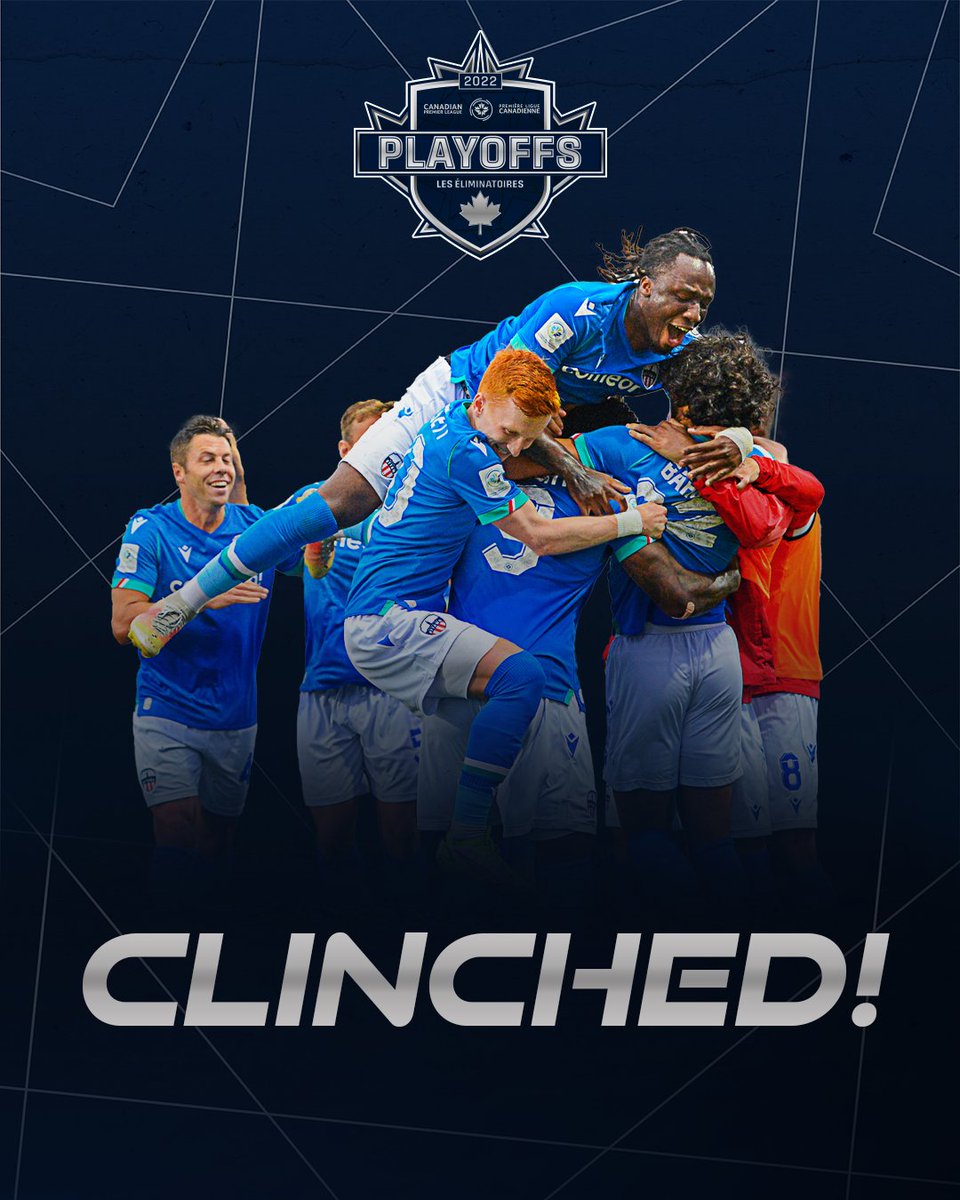 CLINCHED ✅

<a href="/atletiOttawa/">Atlético Ottawa</a> are the first team to book their spot in the 2022 #CanPL playoffs