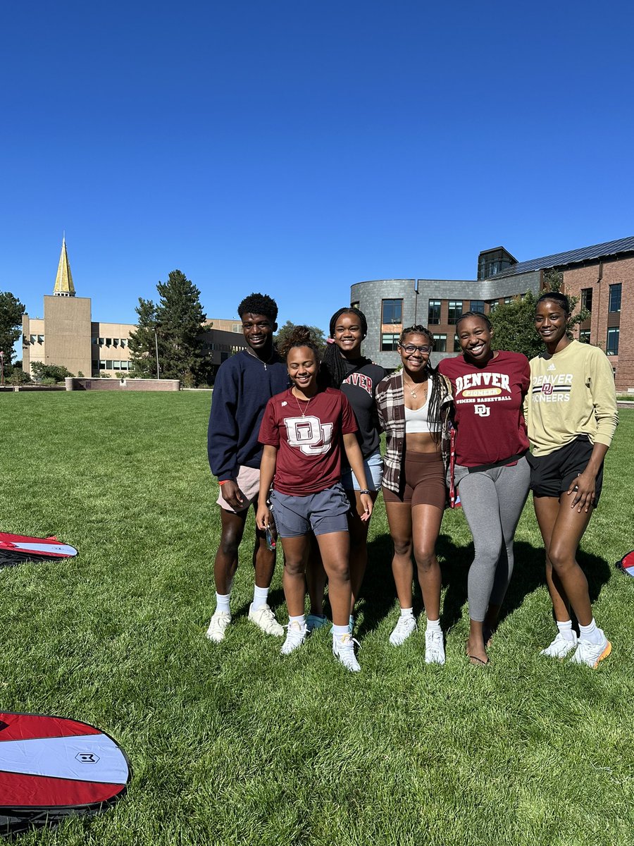 Great Welcome Black picnic hosted by <a href="/bci_at_du/">Black Community Initiatives</a> so great seeing <a href="/DU_Pioneers/">Denver Athletics</a> representing &amp; great seeing <a href="/DU_chancellor/">Jeremy Haefner</a> too!!  #GOPIOS🔴🟡