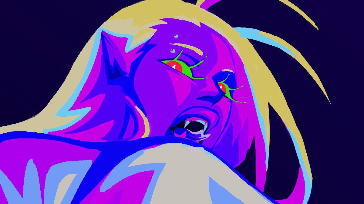 uugaos's tweet photo. HIIII I'm a young Brazilian artist who's still trying to find their style and who loves to use gradient maps for (almost) everything 💗💗 #latinescreate https://t.co/Rs26qTrg7m