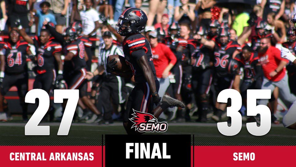 It’s a GREAT day to be a REDHAWK!! #1-0 #BrickByBrick