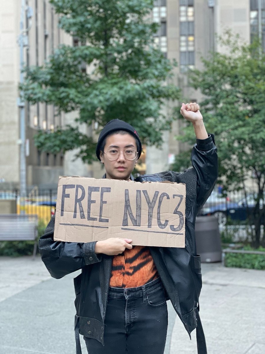BAYAN_USA's tweet photo. Truly, the people united will never be defeated! Ang tao, ang bayan, ngayon ay lumalaban!

Here are some portraits of community members who took selfies in support of #FREENYC3

#FreeNYC3 #ArrestMarcos #DefeatFascism #ActivismIsNotACrime

2/n https://t.co/YEzUeXF6ju
