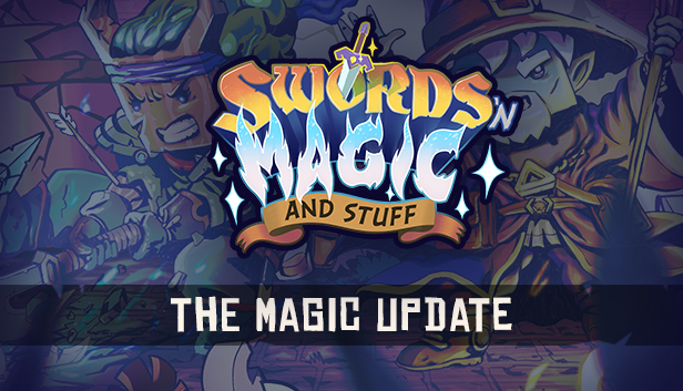 MichaelKocha's tweet photo. Go explore Windless Woods! The Magic Update is out now and ready to be played! #UPDATE #Swordsnmagic #indiedev #indiedeveloper #Steam #PCGaming  https://t.co/YE8fFXWyjp https://t.co/qR6vcM5jY8
