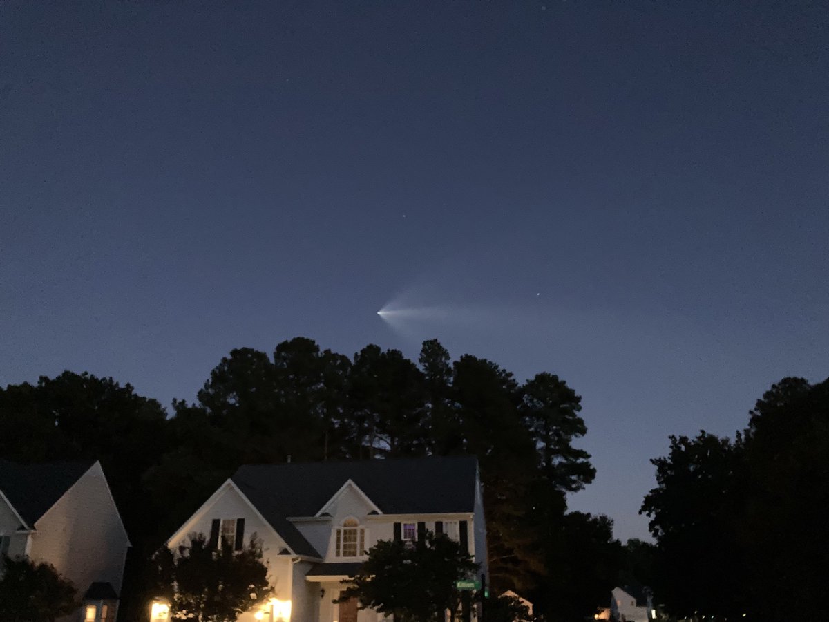 dallenva's tweet photo. @SpaceflightNow From Richmond Virginia. https://t.co/yLUSNuRUKk