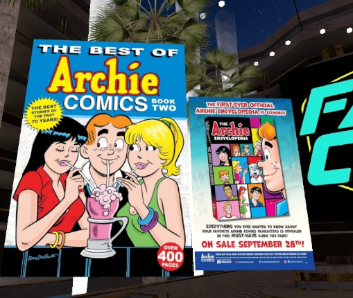 FanConXR's tweet photo. Happening now!
The #FanConXR @ArchieComics panel w/ @pellertweeto and @parentdaniel as they talk all things #ArchieComics!

Visit https://t.co/nG1Tt5CNer to join for free!

#Comics #Comicbooks #VR #Virtual Reality #Archie #Riverdale https://t.co/0Ai0DpDq1k