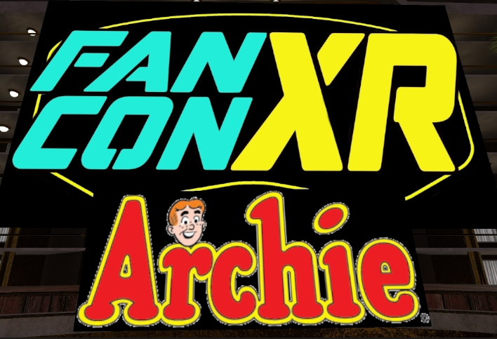FanConXR's tweet photo. Happening now!
The #FanConXR @ArchieComics panel w/ @pellertweeto and @parentdaniel as they talk all things #ArchieComics!

Visit https://t.co/nG1Tt5CNer to join for free!

#Comics #Comicbooks #VR #Virtual Reality #Archie #Riverdale https://t.co/0Ai0DpDq1k