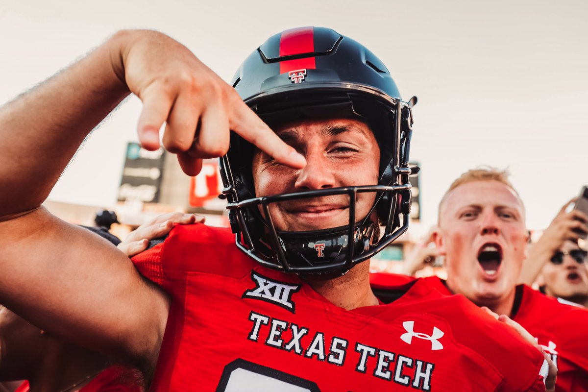 TexasTechFB's tweet photo. Mood 😊 https://t.co/zSVUybOedg