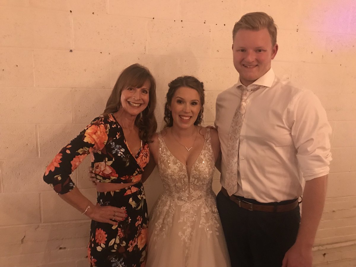 Our guest choreographer got married today! She was an amazingly beautiful  bride! Introducing Kayleigh and Henry Foraker!💕