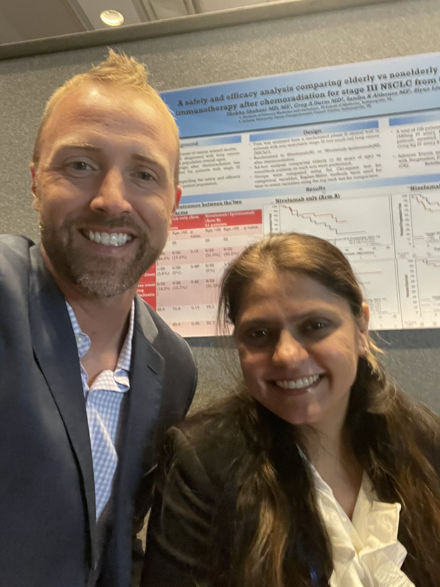 gdurm's tweet photo. #NACLC Dr Shobha Shahani presenting data from LUN 16-081 from @BigTenCRC @IUCancerCenter https://t.co/w6gVl68dSm