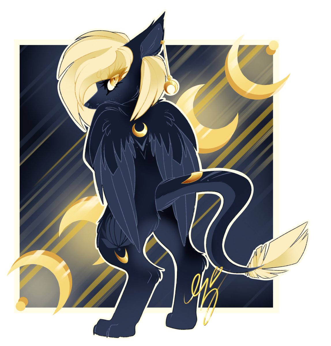 ezzerie's tweet photo. quick 3hr doodle of my kamilah 🌙🐾✨ 

#sphinx #mlp #mlpsphinx #sphinxoc #catoc #furry #pony #brony #originalcharacter #digitalart https://t.co/InRqPWNz4H