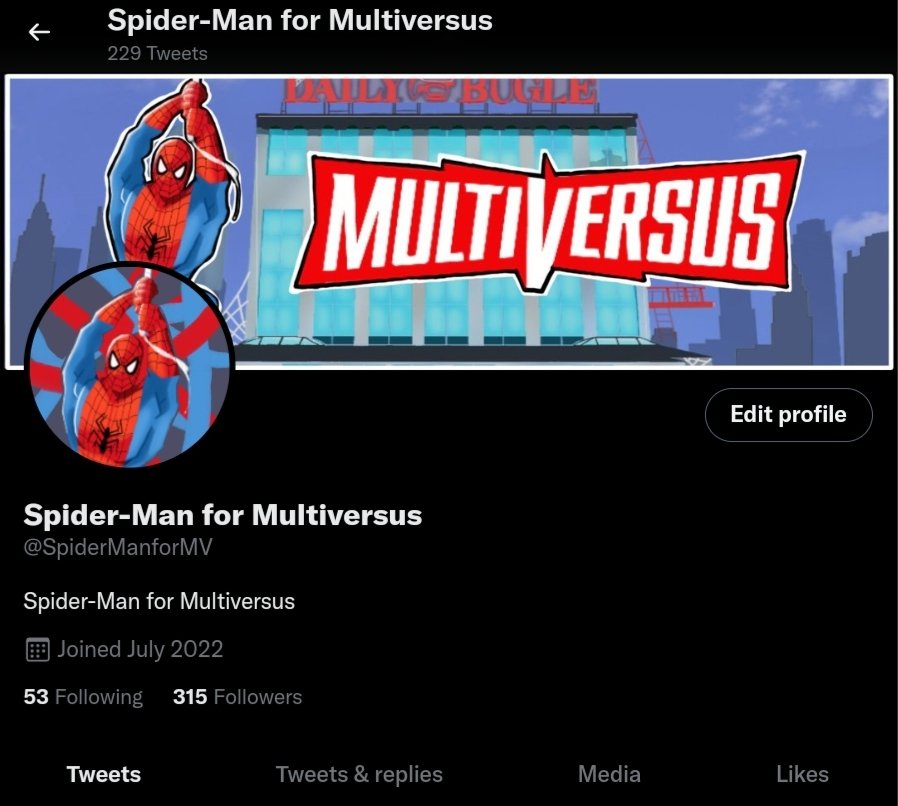 Spider-Man for Multiversus tweet media