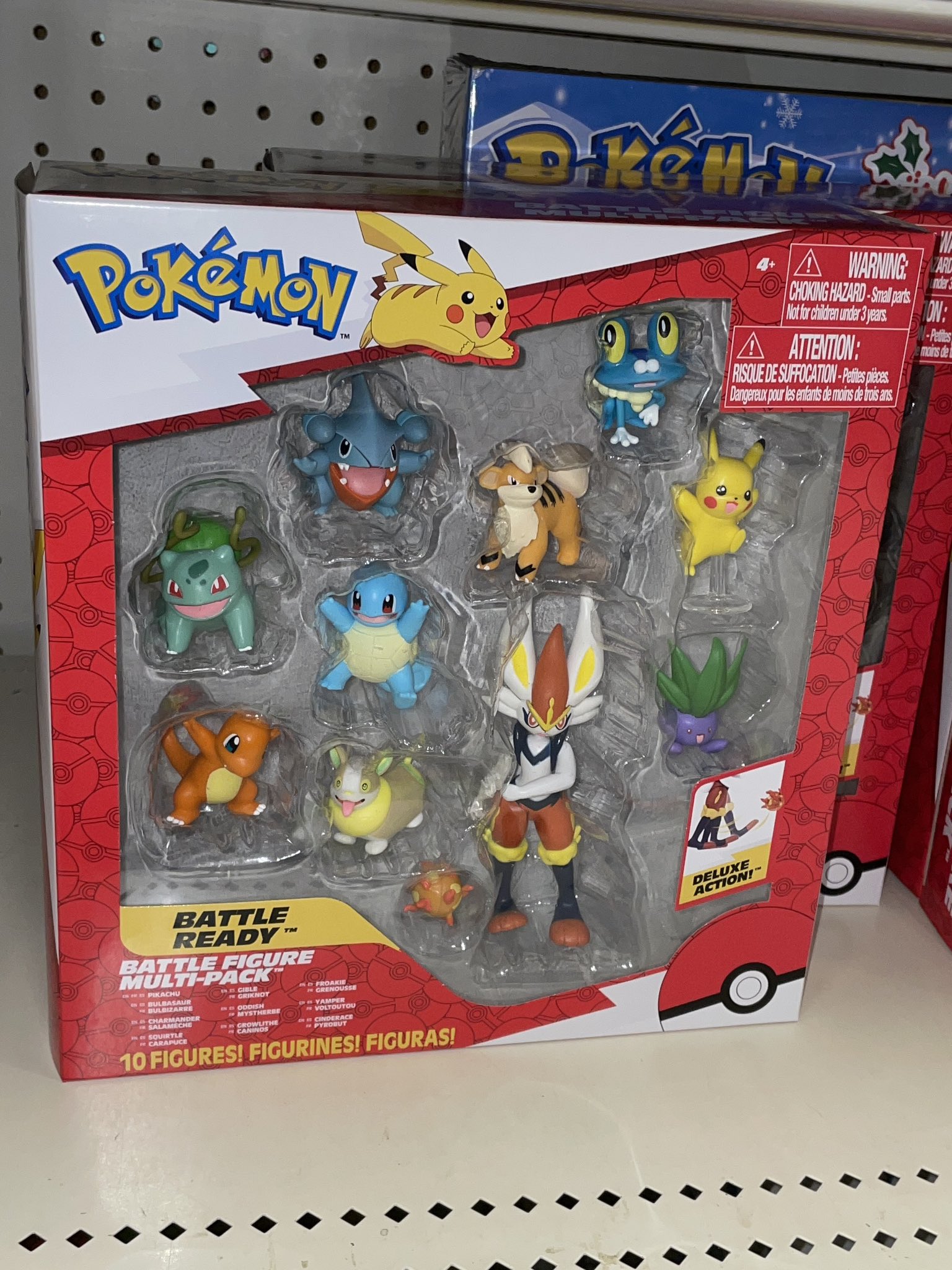 Jazwares Pokemon Holiday Calendar 2025 Battle Figure Multipack