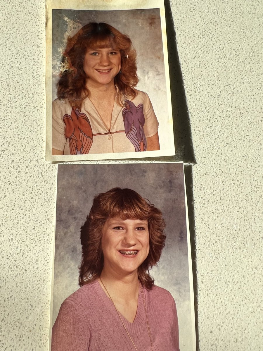 CheriseLakeside's tweet photo. Somebody really should have put me out of my misery with that hair! 🤣😂 #StorageCleaning #CSIKraken https://t.co/D4YiRdoiCC