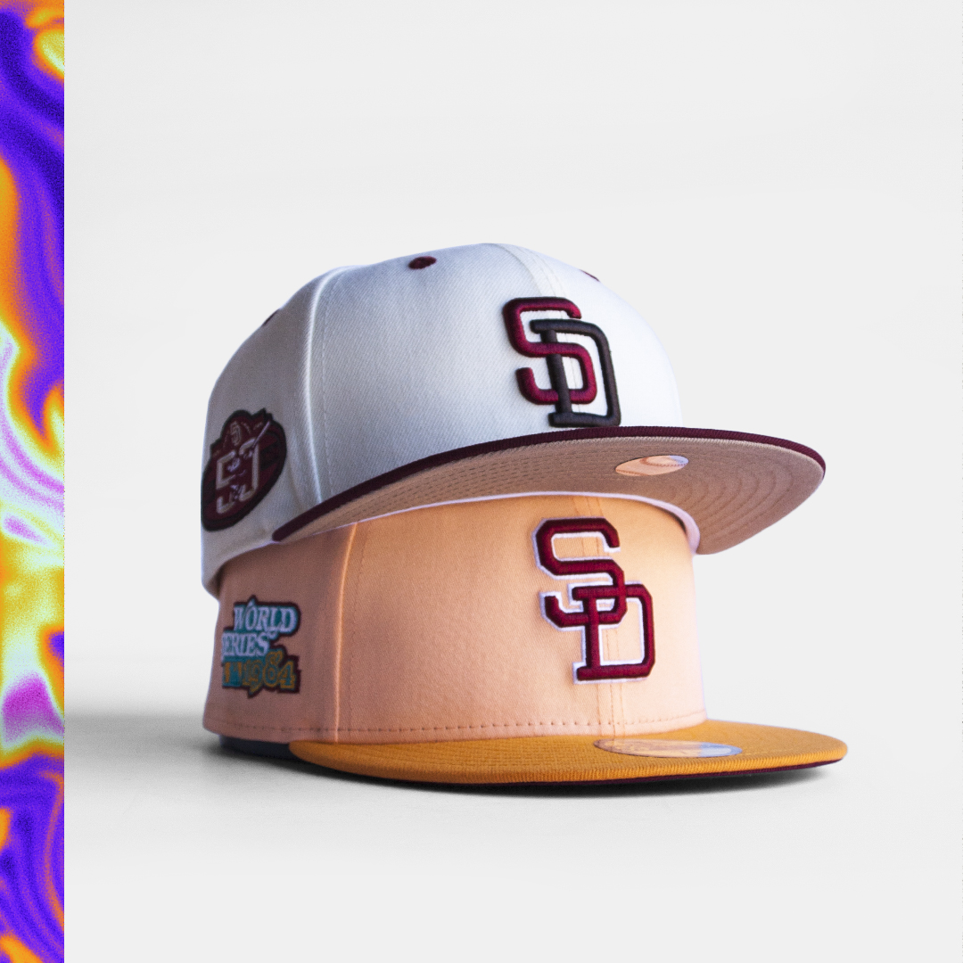 BillionCreation's tweet photo. The limited-edition BC x Rally Caps #SanDiegoPadres 'Hotel Del' 59FIFTY and 'Downtown' 59FIFTY are hitting our online store in 15 minutes. 

Links dispersed via Linktree (in our IG bio) at 530PM PST! Alternatively, direct links will ALSO be posted to our Twitter and Facebook! https://t.co/NrowYEFhgV