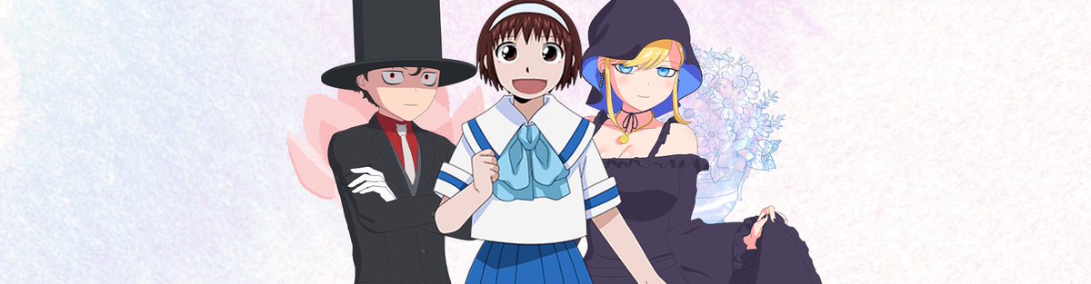 CrossHime's tweet photo. #Crossovers #CrossoverPairings #CrossoverShippings #CrossoverShips #CrossoverPairs #OT3s A edit of my new crossover OT3, Duke (Viktor), Suzume, and Alice. https://t.co/atQsMqZvHt