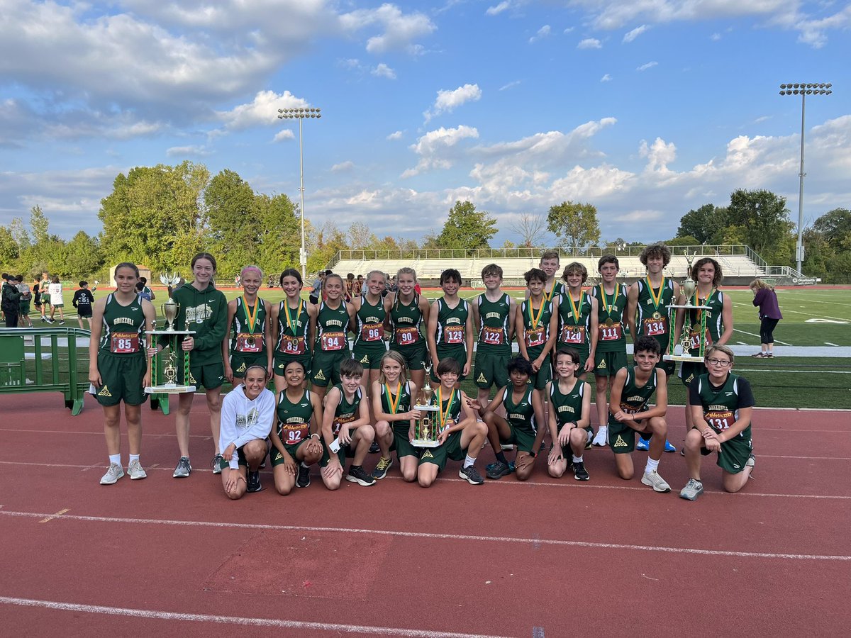 GMSCeltics's tweet photo. Congrats to our Celtic runners today as BOTH the boys &amp; girls brought home the championship hardware from the @dublinjeromehs Celtic Clash! Ryder K. finished 3rd overall &amp; Ella W. finished 2nd! Awesome efforts by all! 🏃‍♀️🙌🏼🏃‍♂️ https://t.co/rEoconjHGl