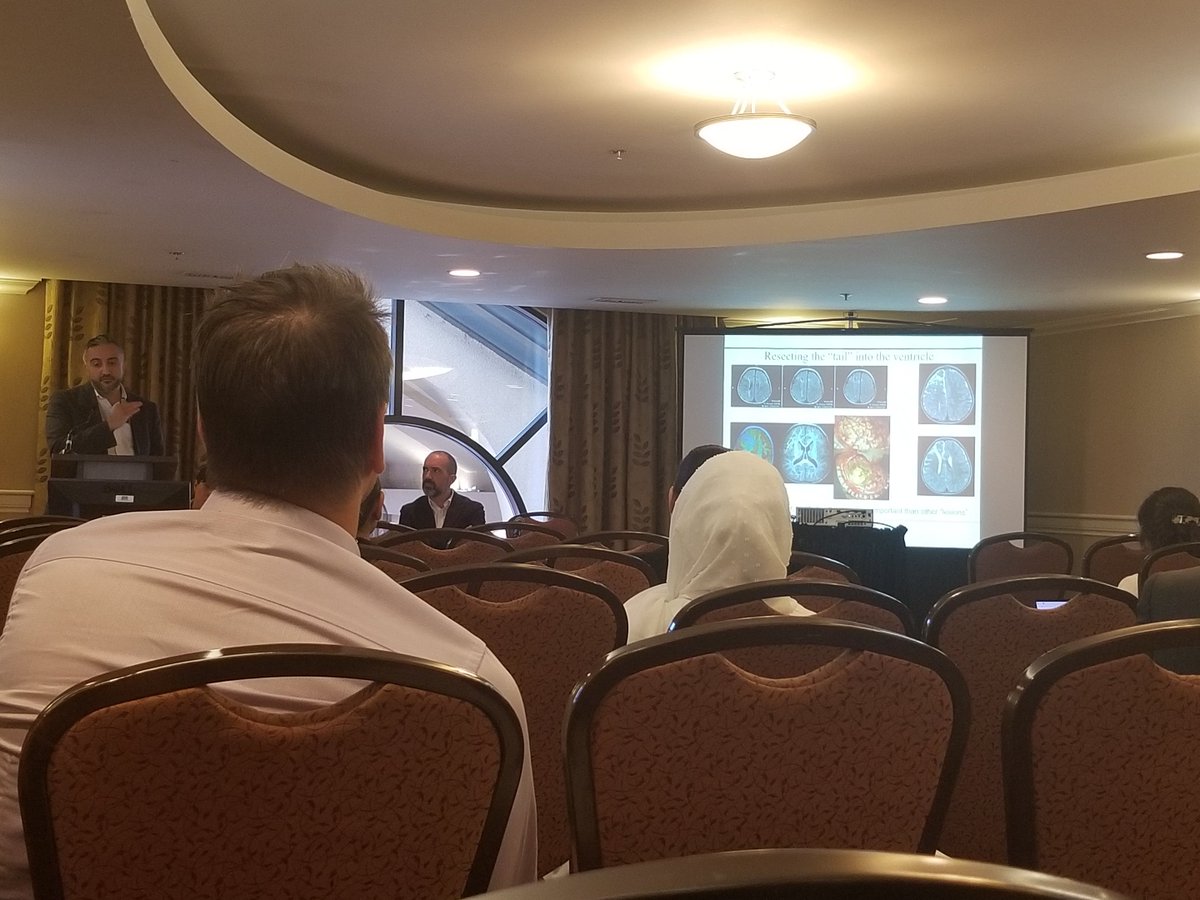 Really interesting session on epilepsy surgery for patients with Tuberous Sclerosis during the #CLAE2022 meeting.