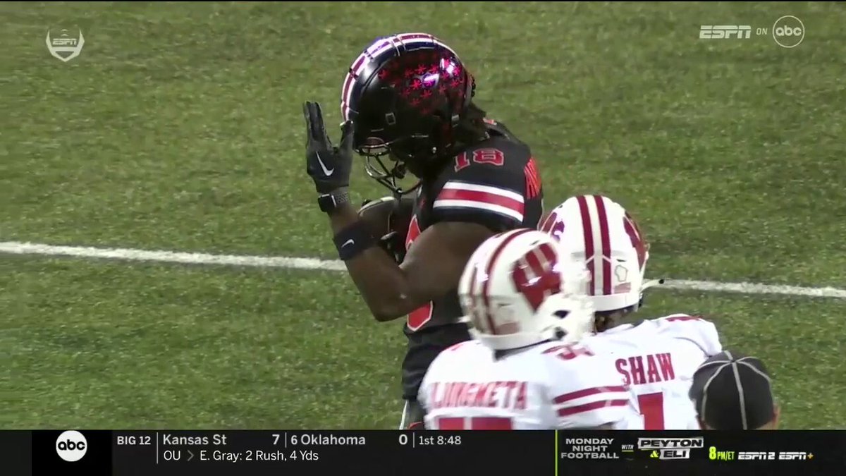 FOX College Football on X: Marvin Harrison Jr. is out here wearing an Apple  Watch on the field ⌚️👀  / X