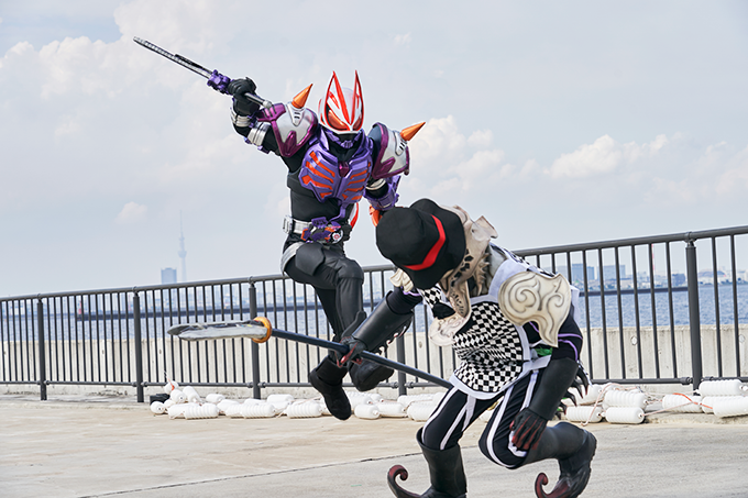 TokuRed's tweet photo. Kamen Rider Geats Episode 5 pics part 1

Punkjack

#仮面ライダーギーツ
#ダーパン #dapaan #
#仮面ライダータイクーン #tycoon
#バッファ #仮面ライダーリバイス
#仮面ライダーメリー #mary
#ナーゴ na-go #オニシスター
#ギンペン #ginpen #revice
#ドンブラザーズ #donbrothers https://t.co/FKfOTYsAxH