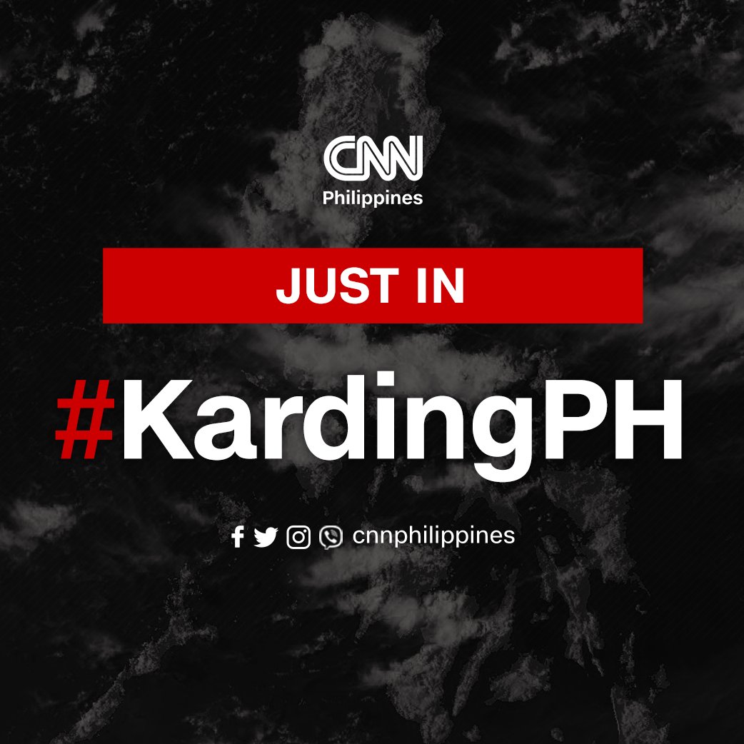 JUST IN: #KardingPH now a super typhoon after a period of “explosive intensification,” PAGASA says in its 8 am bulletin.

Story soon on cnnphilippines.com