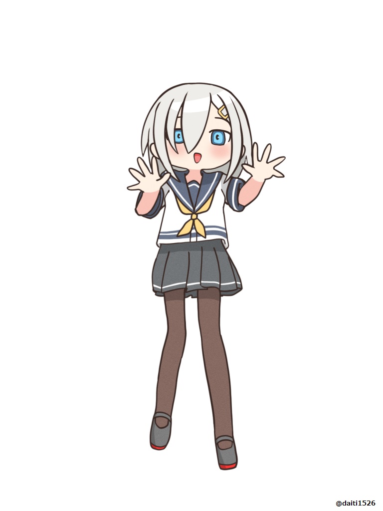 浜風(艦これ) 「この時の浜風ちゃんすっごい可愛い 」|大地のイラスト
